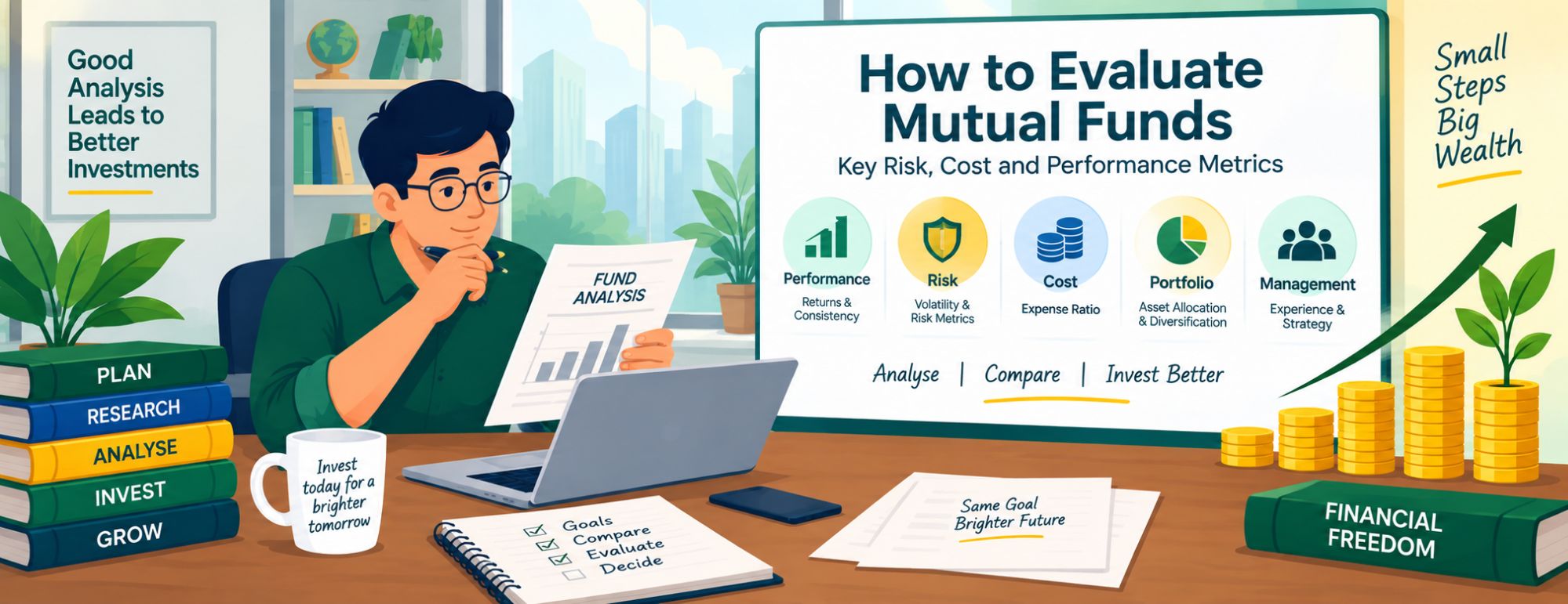 How to Analyse Mutual Funds Using Risk, Cost and Performance